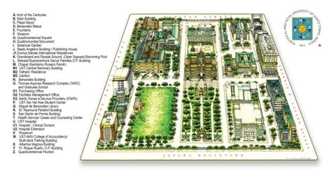 University of Santo Tomas in Manila, Philippines (Google Maps).